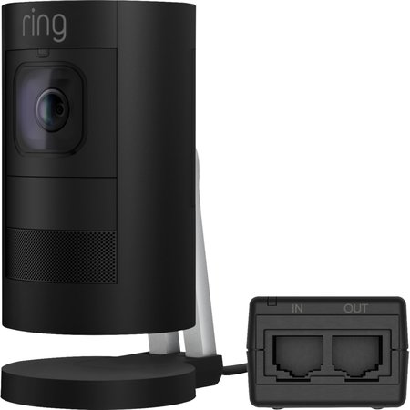 Ring Stick Up Elite Indoor/Outdoor 1080p Wireless/Wired Security Camera, Black B07TC7DN8K